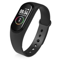 Smartwatch, Fitness Tracker med puls/blodsukker/søvnmonitorering/beskedpåmindelse, vandtæt ur til iOS Android - Sort Cherry