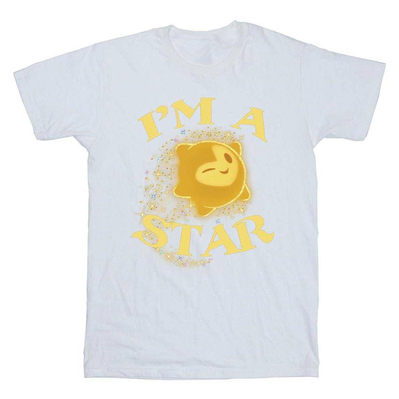 Wish Girls Jag är en stjärna Bomulls-T-shirt 7-8 Years