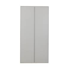 Woood Maevy garderobeskab - pine cloud grey - 200x100 - JA tak