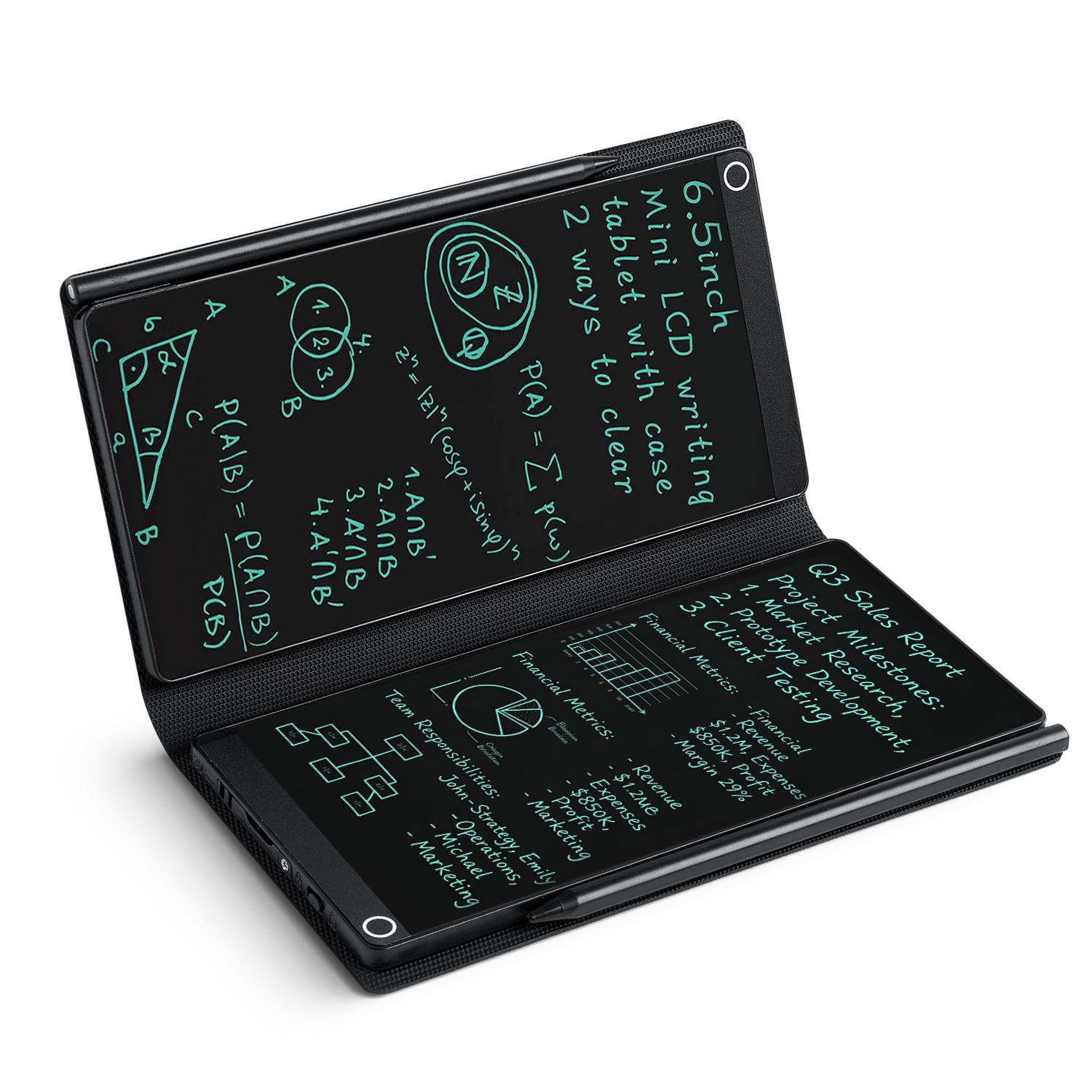6.5 Inch Mini LCD Writing Tablet Lightweight Notebook & Digital Notepad For Meeting Shopping Study Doodle, Ideal Gift for Adults