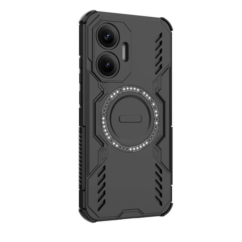 Armor PC+TPU Värmeavledande Robust Fodral För Xiaomi POCO X8 Pro Max X7 F8 Ultra F7 M8 M7 Pro Magnetisk Stötsäker Skyddande Omslag
