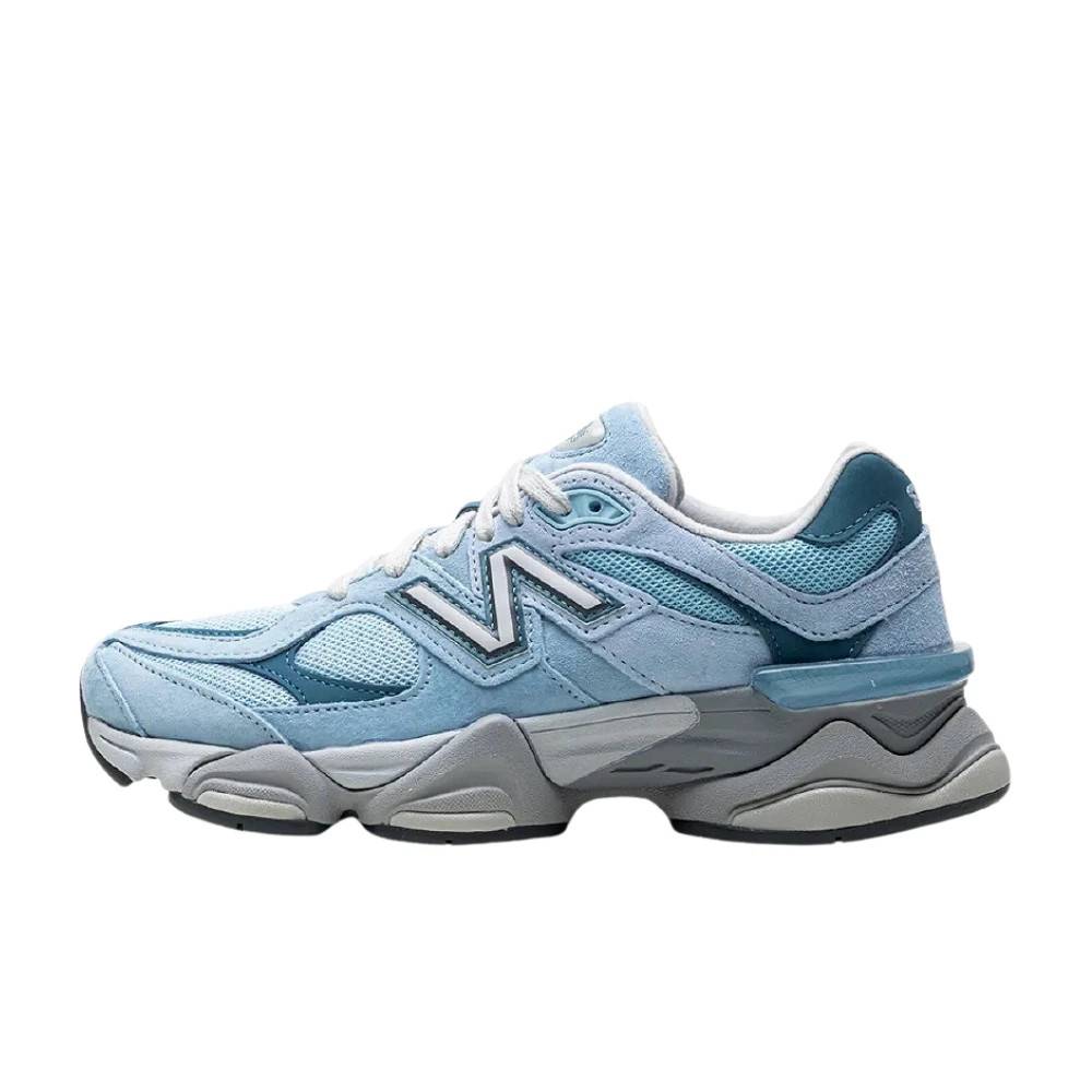 New Balance 9060 Chrome Blue - Træning - Dame - Blå - 38 EU - Tyl