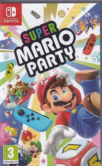 Super Mario Party - Nintendo Switch spil (A Grade) (Genbrug)