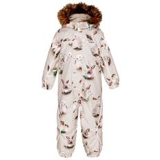 Molo Flyverdragt - Polaris Fur - Winter Rabbits - Molo - 4 år (104) - Flyverdragt