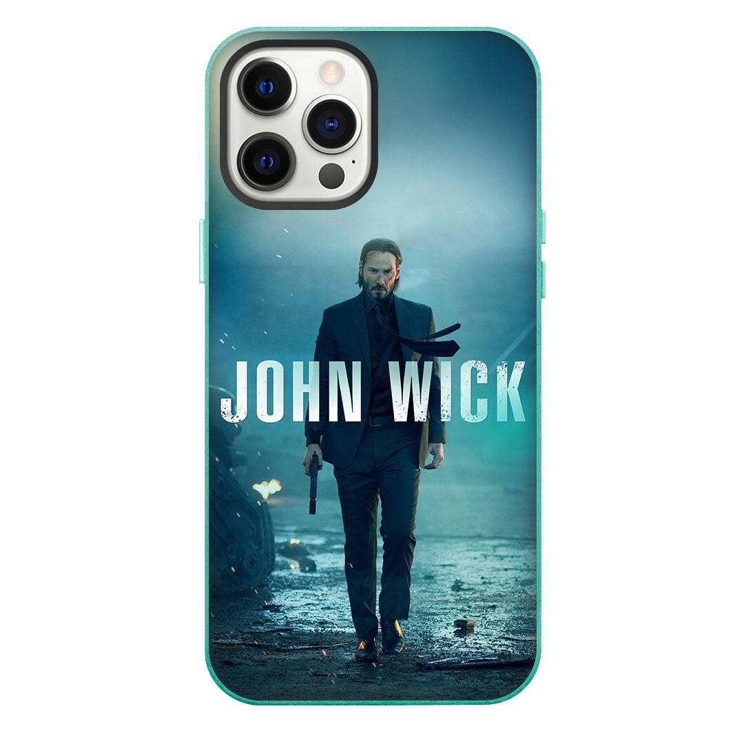 John Wick Phone Case For iPhone Samsung Galaxy Pixel OnePlus Vivo Xiaomi Asus Sony Motorola Nokia - John Wick Blu-Ray DVD Cover Poster.