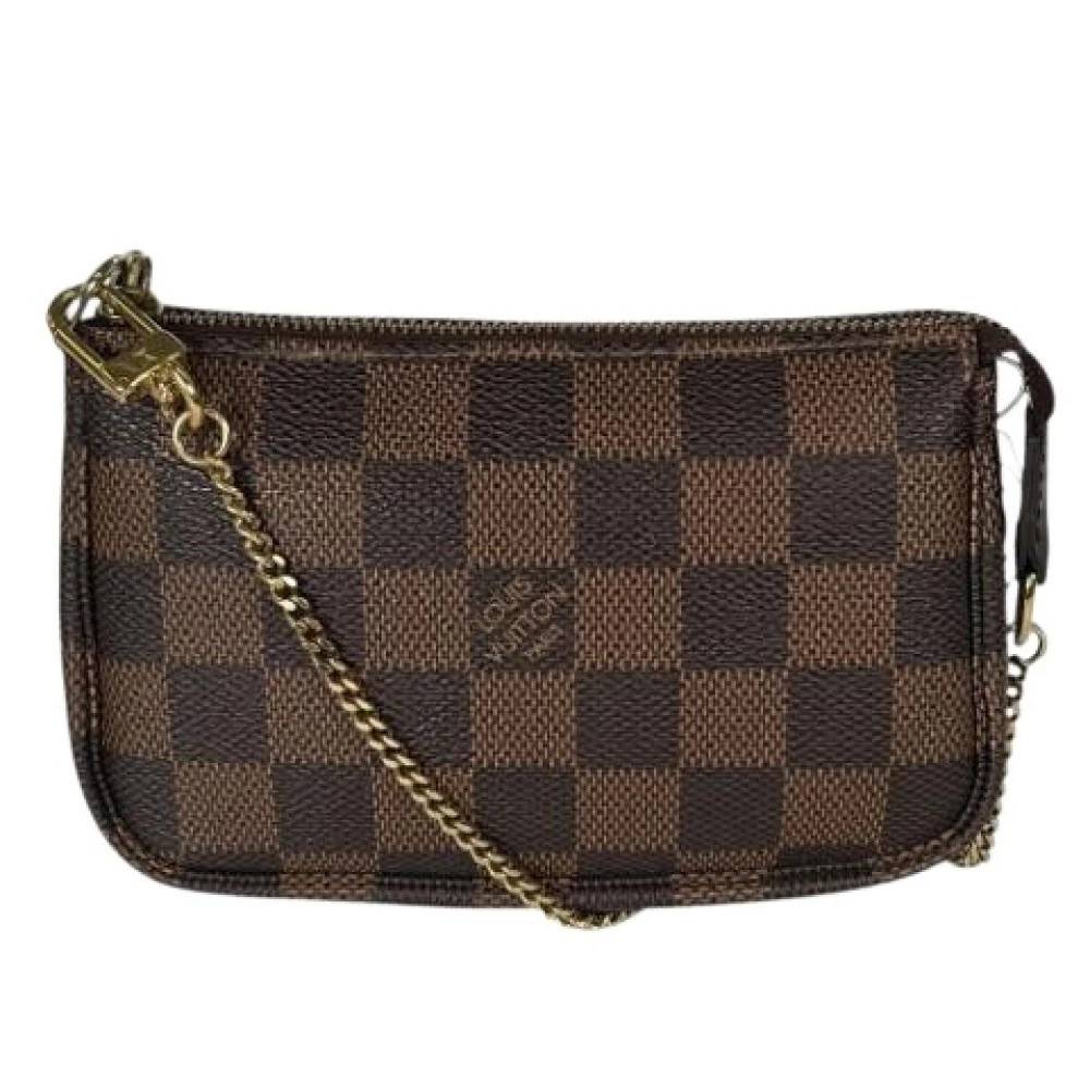 Louis Vuitton Vintage Pre-owned canvas tasker - Vintage - Dame - Brun - ONE SIZE -