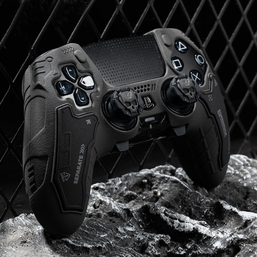 Matte Silicone Soft Protector Tactical Style Skin For Sony Dualsense 5 PS5 Edge Game Controller Case Thumb Stick Grip Cap Cover