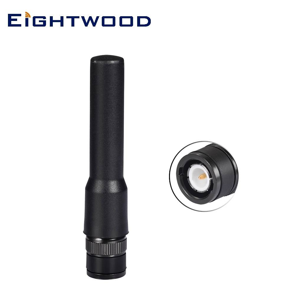 Eightwood dual band flexibel skinkradio uhf/vhf bnc manlig antenn för icom ic -v8 ic-v80 ic-v80e ic -v82 ic-v85 ic-f3s ic -u82 ic-w32