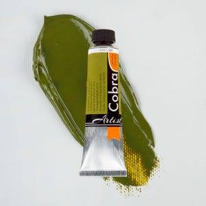 Cobra Artist oil water.m Transp. Yellow Green 40ml