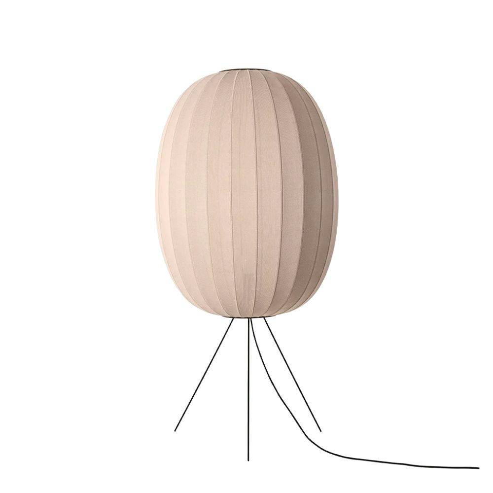 Made By Hand Knit-Wit Floor Medium Gulvlampe  Sand Stone Ø65 cm