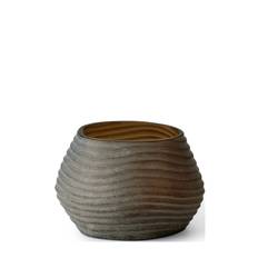 NORDSTJERNE Organic Candle Holder |Grå |H9 cm