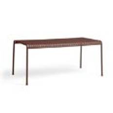 HAY Palissade Bord + 6 Stole - Iron Red