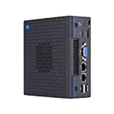 Mini PC, Desktop Computer, HTPC, NUC, Windows 11 Pro or Linux Ubuntu, Core I3 5005U, HUNSN BH24, PXE, WOL Supported, 2 x LAN, VGA, 2 x HDMI, Lock Slot, Type-C, Vesa Mount, 8G RAM, 128G SSD