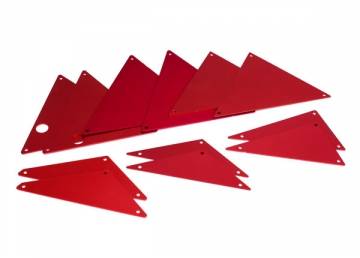 Tube Chassis Inner Panels Red Alu set UDR