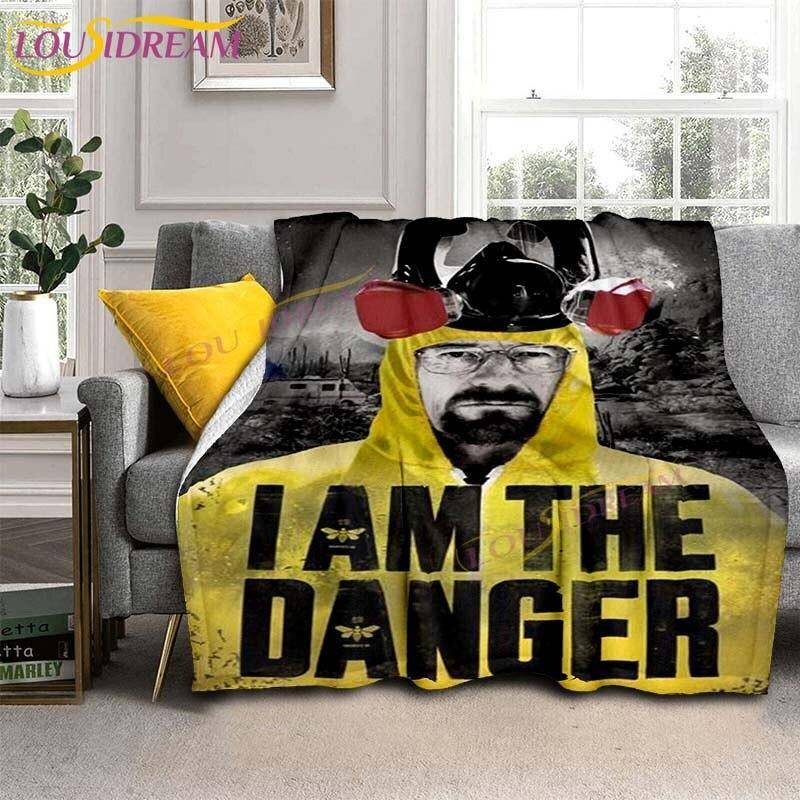 Breaking Bad Filttv-serie Klassiska Citat Flanellplädar för Hem Sovrum Soffa Resa Camping Varma Filtar Gåvor