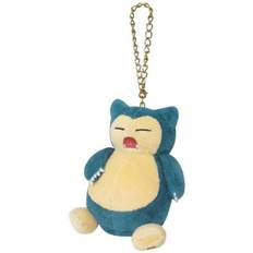 Pokémon Japansk Snorlax nøglering bamse - Pokemon bamser/plush og merchandise - Pocket Monster