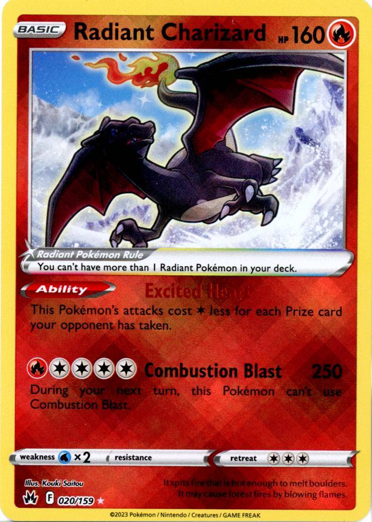 Radiant Charizard - 020/159.