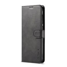 EIDERWOOD Samsung Galaxy A40 Konstläder Fodral m. Plånbok & Stativfunktion - Svart
