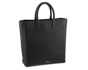 S.T. Dupont Neo Wine & Cigar bag - Svart tote i kalvläder