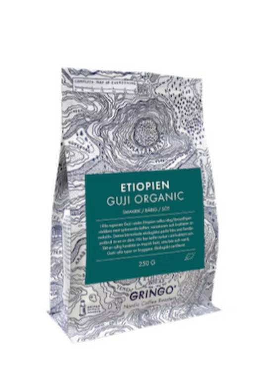 Gringo Ethiopia Guji kaffebønner 250g