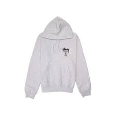 Stussy World Tour Hoodie Ash Heather - M