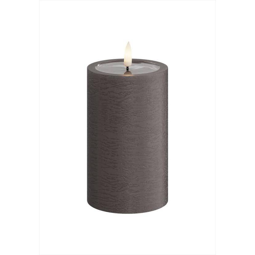 LED-Blockljus UNIQUE Candles 7,5x12,5 cm