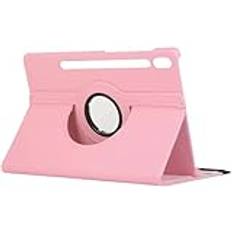 360 roterande tabletfodral Lämplig for Samsung Galaxy Tab S9 Plus 12,4 tum SM-X810 X816B 2023 PU-läderfodral(Pink)