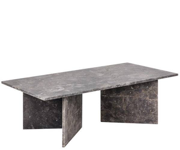 Vega marmor sofabord -140x70 - marron brown.