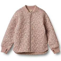 Wheat - Recycled Loui termojakke - Rosa - str. 5 år/110 cm