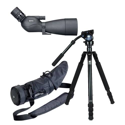 Betyg och frågor om Opticron MM4 77 GA VHD + SDLv4 18-54x Paket
