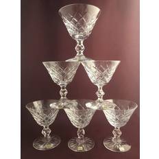 Kosta Boda - 6 st - Tjugo Rut - Coupe / Champagne glas design Fritz Kallenberg