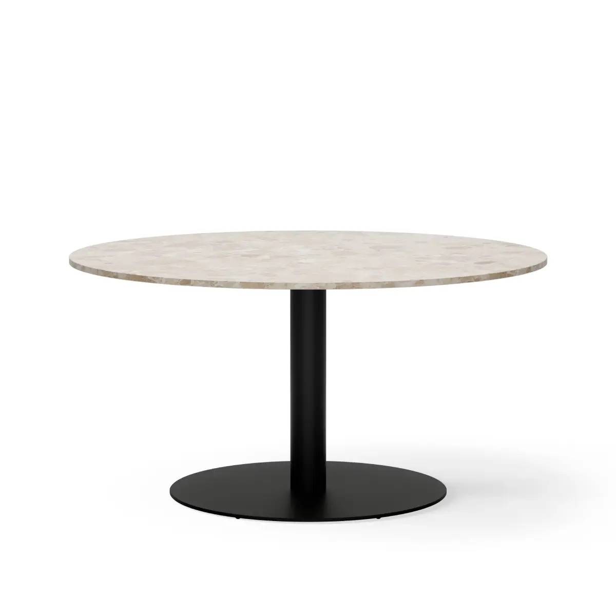 New Works, Florence Pelarbord Ø145cm Kunis Breccia Marmor