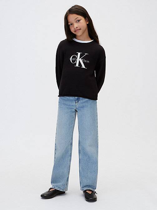 Calvin Klein  Kids Knit Logo Jumper