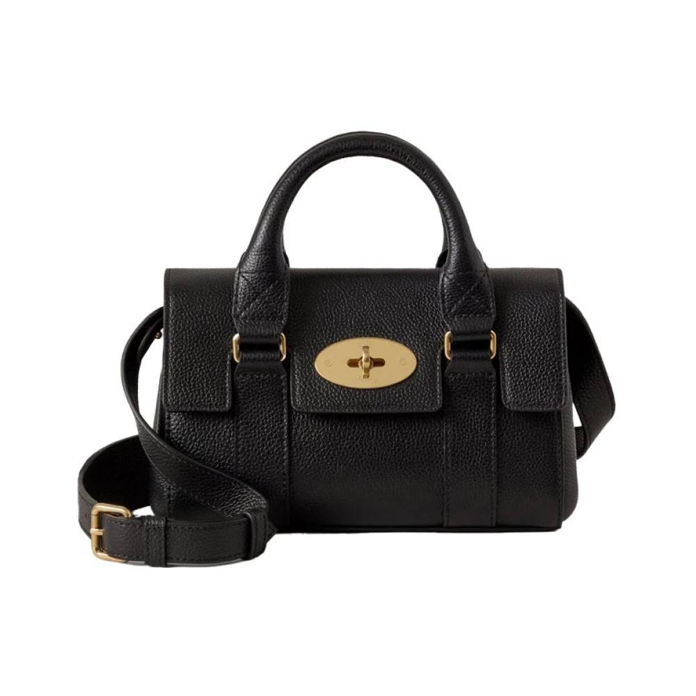 Mulberry Small Bayswater Shoulder Bag - Tasker - Dame - Sort - ONE SIZE - Uld