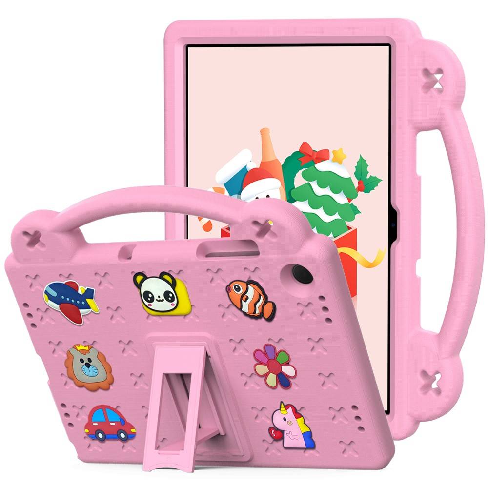 Stødsikker EVA Cover Kickstand Samsung Galaxy Tab A9 Plus lyserød