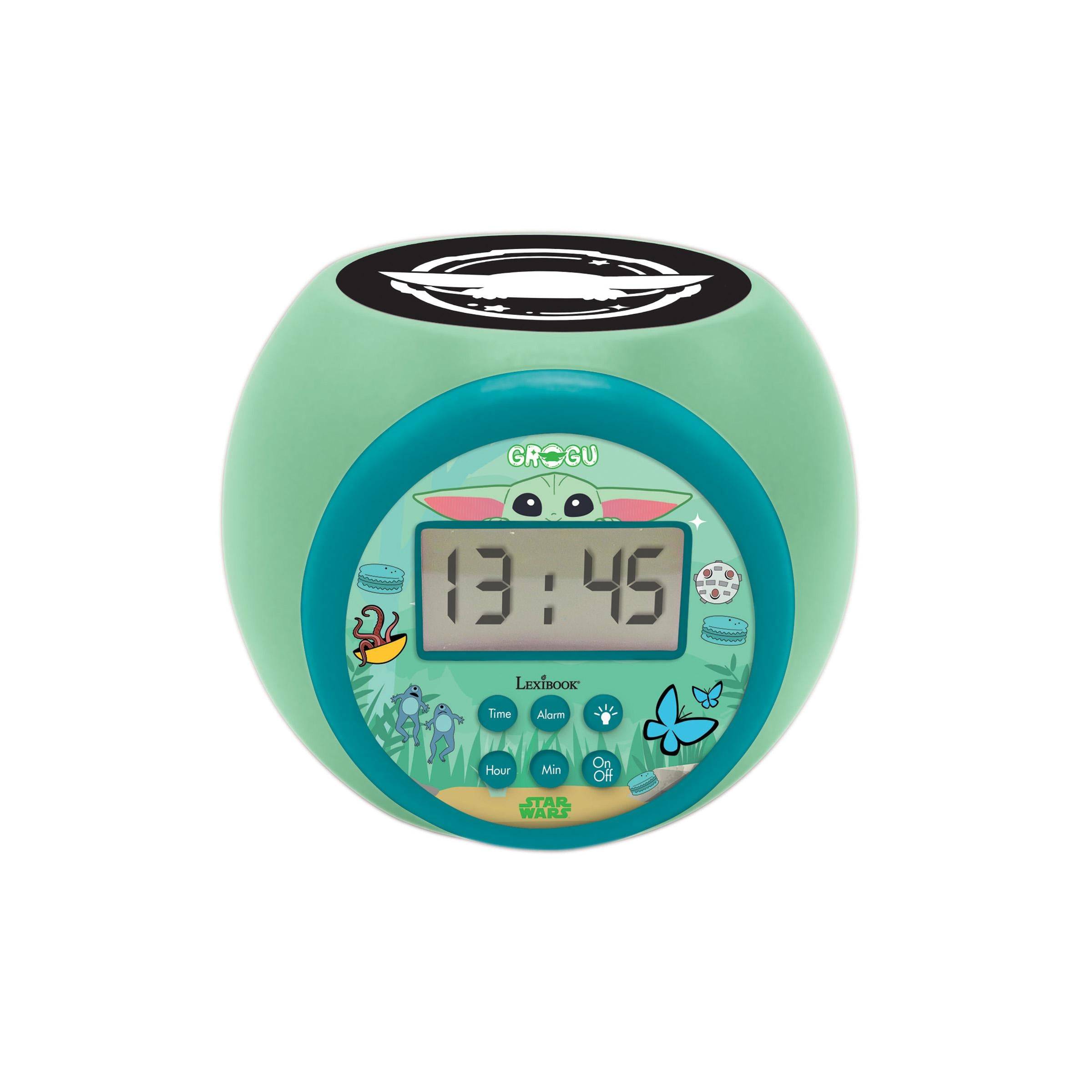 Lexibook - DISNEY STAR WARS Projector Alarm Clock with Timer (RL977SW) - Klar til levering - Blå/Rød/Orange