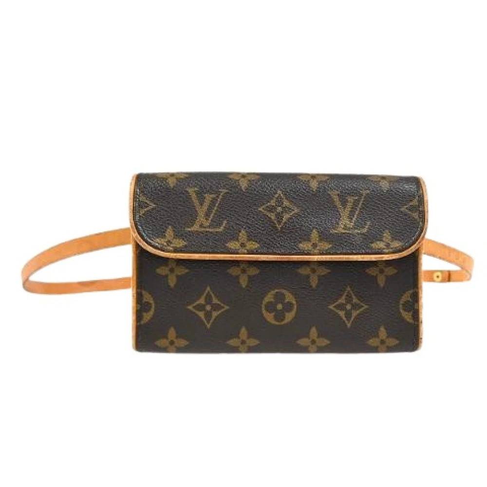 Louis Vuitton Vintage Pre-owned Florentine Waist Bag - Vintage - Dame - Brun - ONE SIZE - Uld