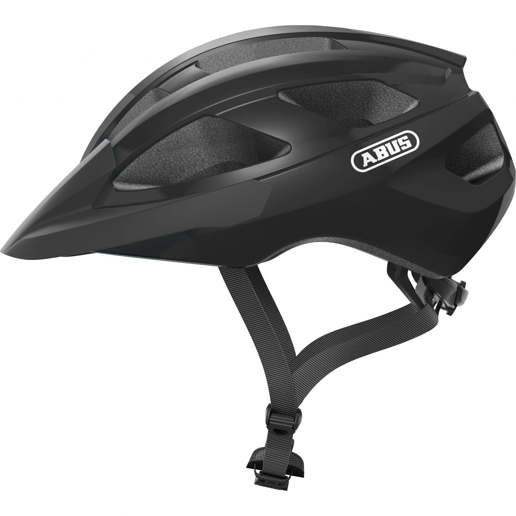 Abus Macator, cykelhjelm, shiny velvet black