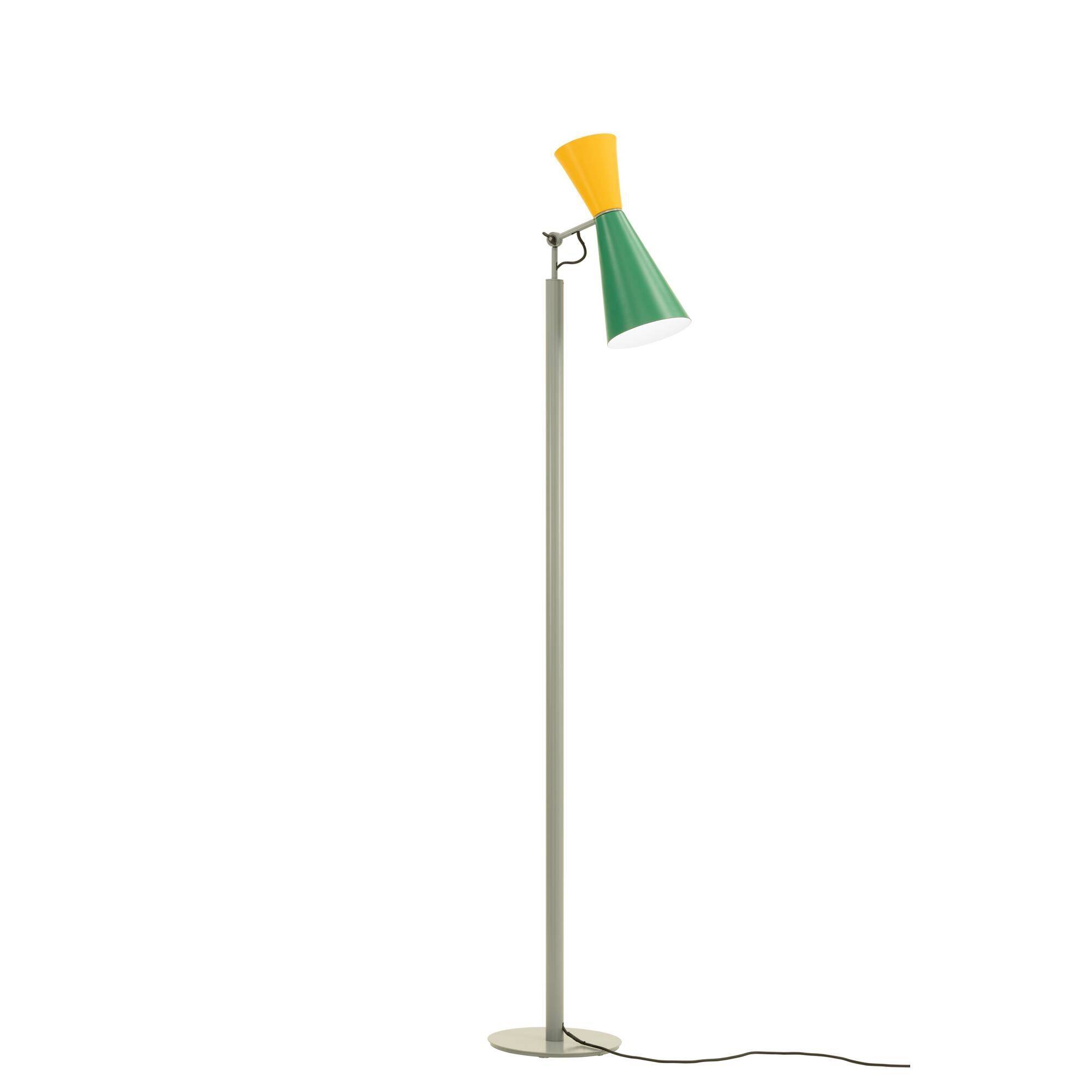 Parliament Gulvlampe Grøn og Gul.