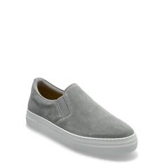 Selected Homme Slhdavid Chunky Suede Slipon Grå