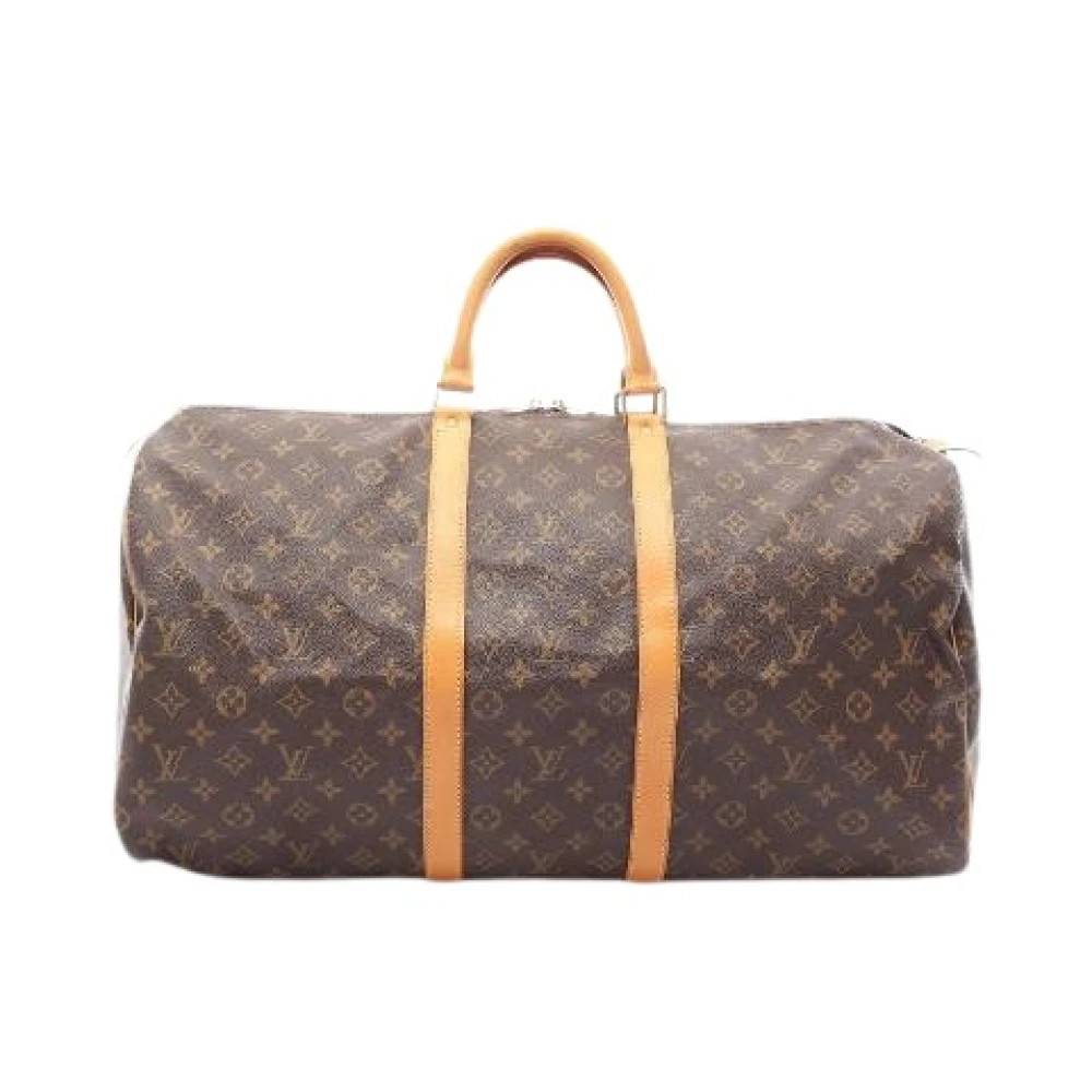 Louis Vuitton Vintage - Pre-owned Keepall 55 Monogram Boston Bag Vintage - unisex - ONE Size - Läder