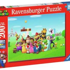 Super Mario Äventyrspussel 200 Bitar Ravensburger Pussel 129935 pussel, barn, spel, kvalitet, träning