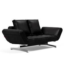 Innovation Living Ghia Chrome Daybed Faunal Black