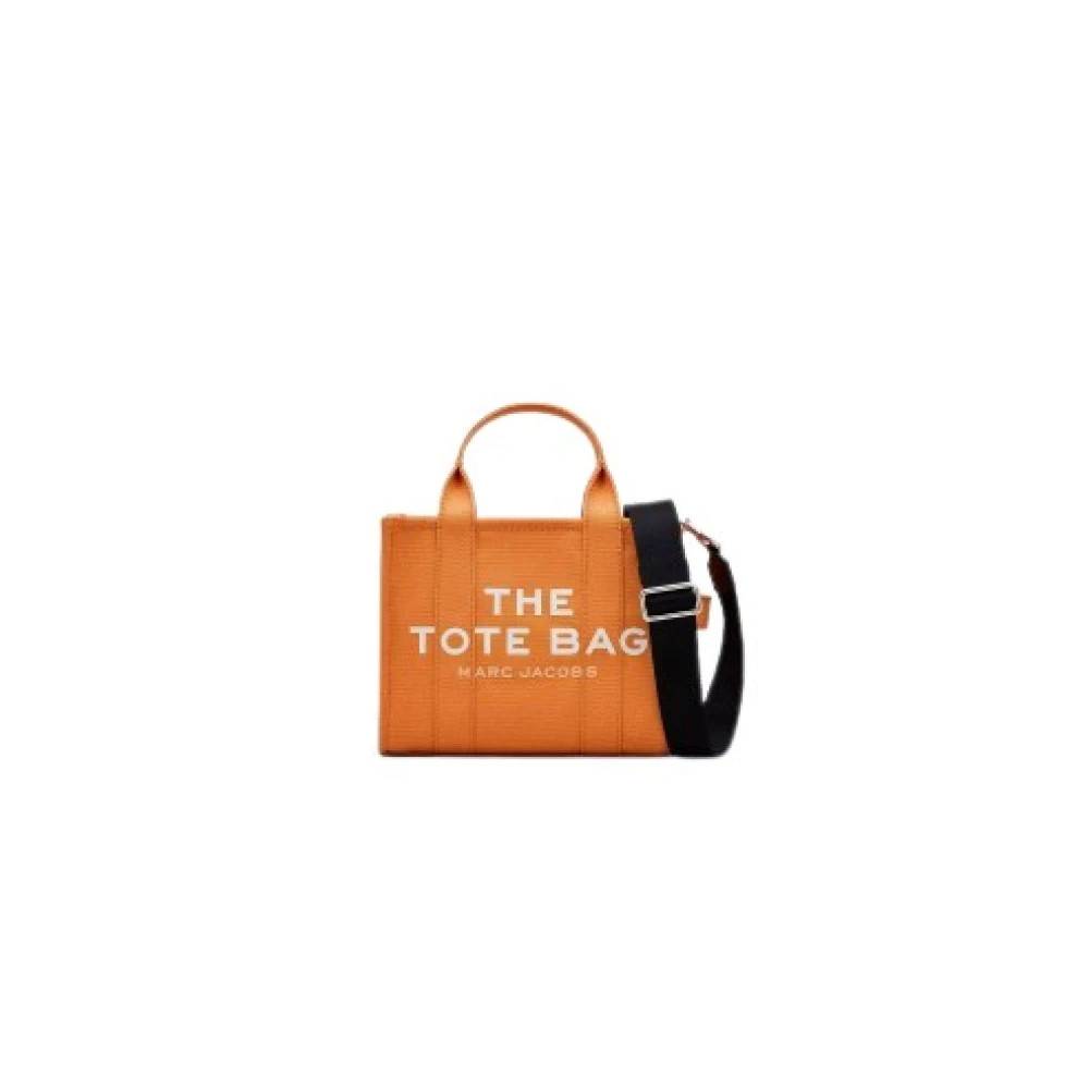 Marc Jacobs The Canvas Small Tote Bag - - Tasker - Dame - Orange - ONE SIZE - Bomuld - The Canvas Small Tote Bag