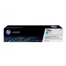 HP 126A - Cyan - original - LaserJet - tonerkassett (CE311A) - för Color LaserJet Pro CP1025  LaserJet Pro MFP M175  TopShot LaserJet Pro M275