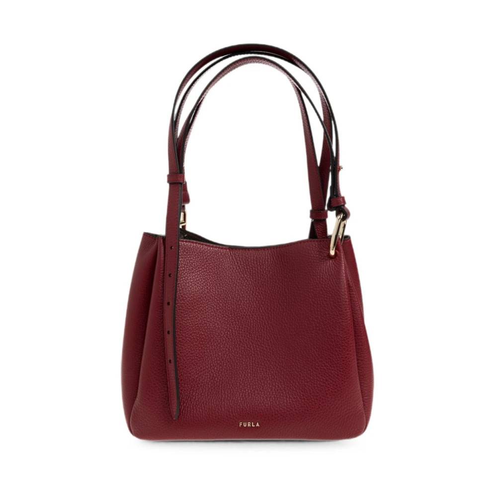 Furla Nuvola Skuldertaske - Tasker - Dame - Rød - ONE SIZE - Uld