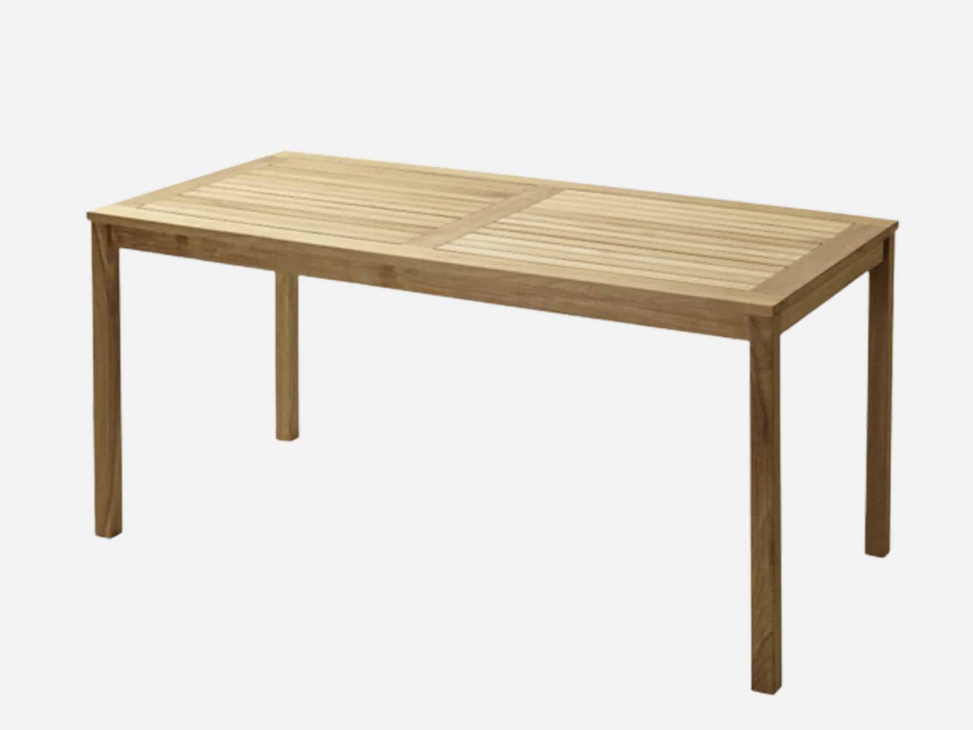 Havebord Teak 80x165 cm Rosenborg.