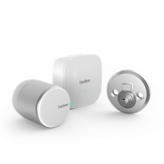 Komplett paket tedee Pro Silver - smart digitalt dörrlås