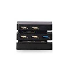 OSTENT USB 2.0 3.0 Hub Host Port Extend Adapter for Sony Playstation 4 PS4 Pro Console