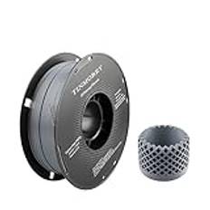 Carbon Fiber PETG Filament 1.75mm, TINMORRY PETG-CF 3D Printing Materials for FDM 3D Printer, 1 KG 1 Spool, Marble Grey